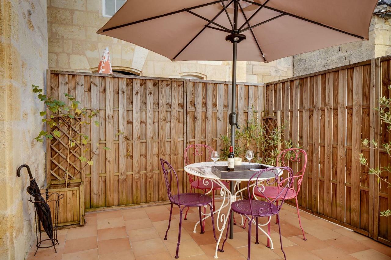 Logis Loiseau Avec Terrasse Apartment แซงต์เตมีลียง ภายนอก รูปภาพ
