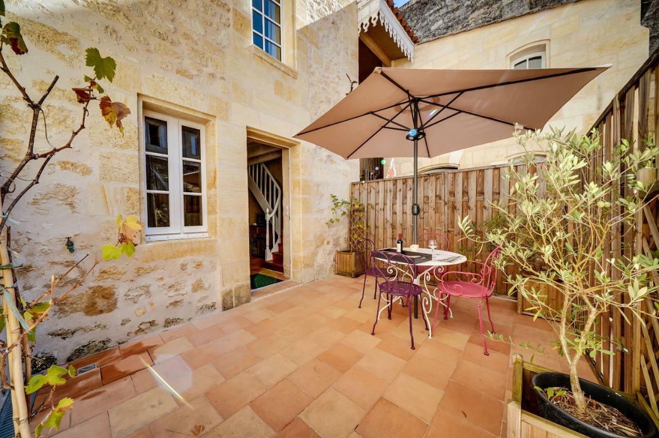 Logis Loiseau Avec Terrasse Apartment แซงต์เตมีลียง ภายนอก รูปภาพ